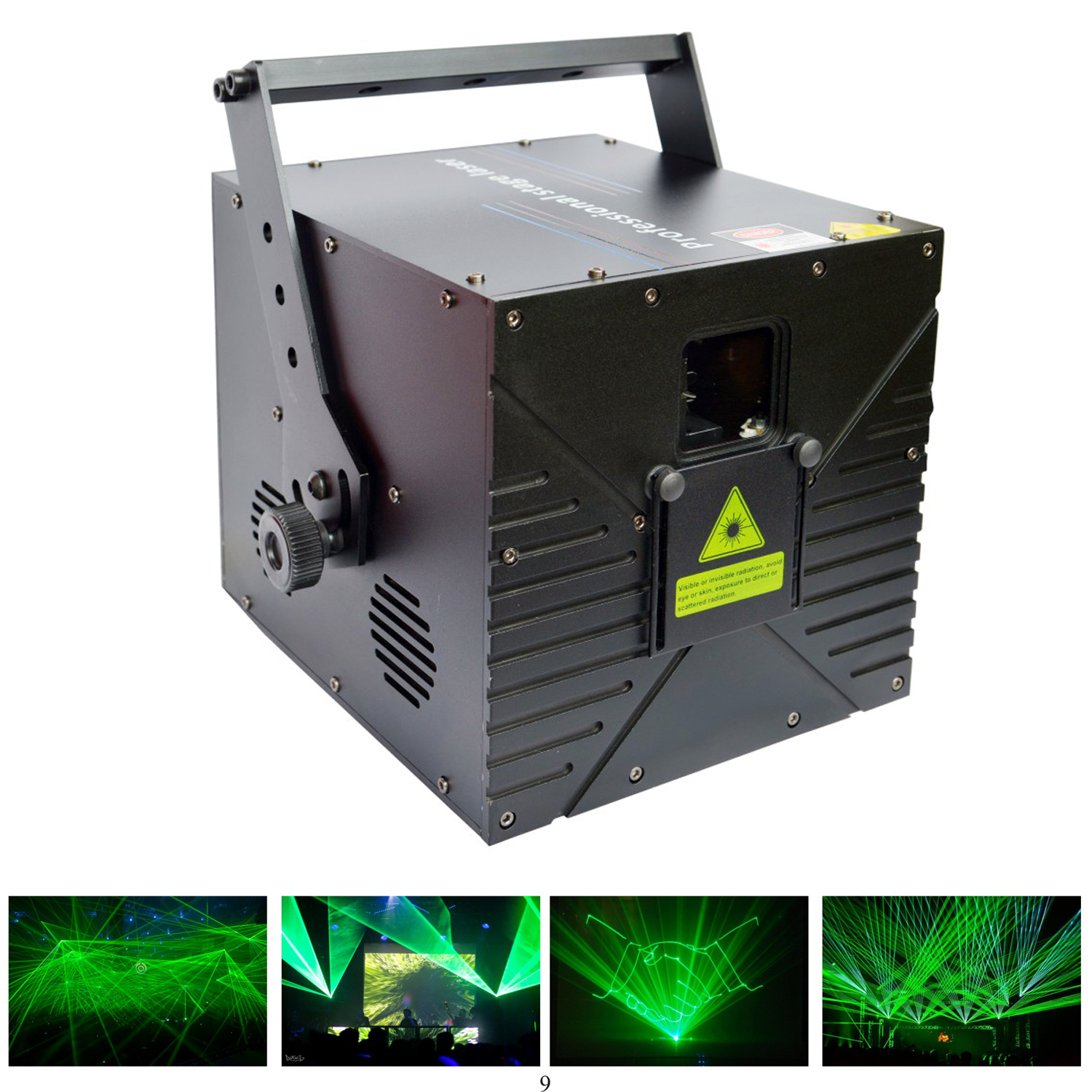 Lightful M3 1-3w Green ANIMATION LASER